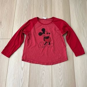 Disney Resort Mickey Mouse Long Sleeve Shirt Youth XL